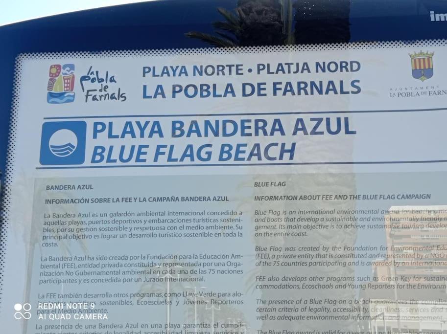 Apartamento Playa Playa Pobla de Farnals Dış mekan fotoğraf